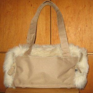 Faux Fur Lined Purse